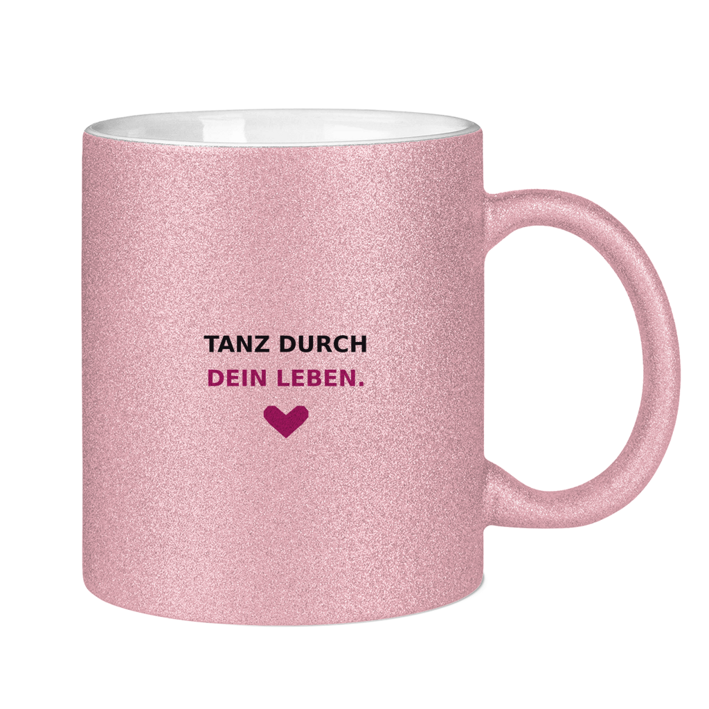 Tanzendes Mariechen – Glitzertasse – Bild 2