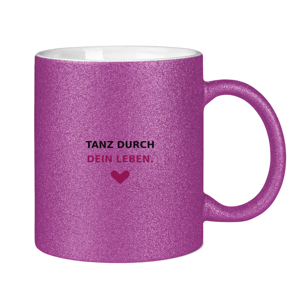 Tanzendes Mariechen – Glitzertasse – Bild 6