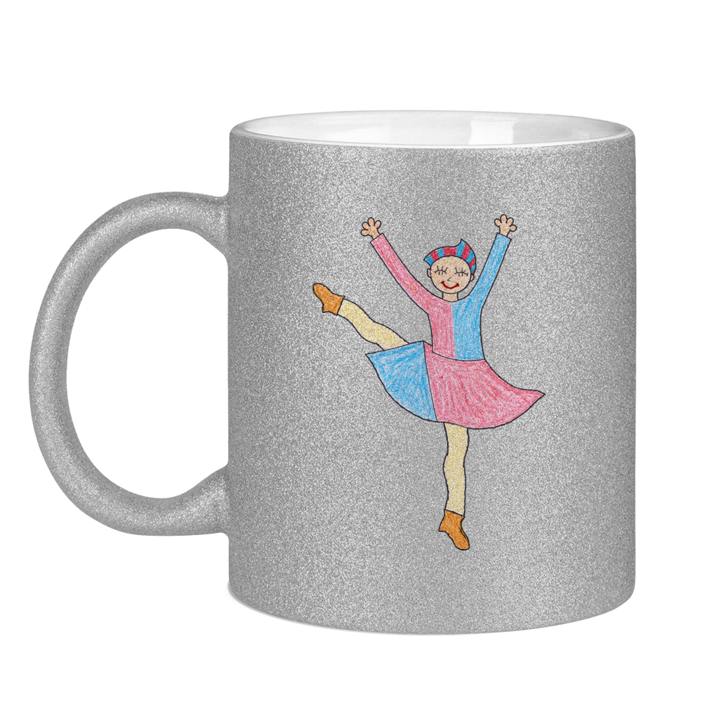 Tanzendes Mariechen – Glitzertasse – Bild 7